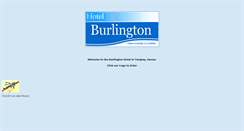 Desktop Screenshot of burlingtonhotel-torquay.co.uk